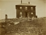 Our Perry house was built by Nathaniel & Mary Golding c.1893. Their youngest son, Jim is pictured in the foreground c.1898.