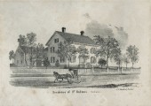 The historic Holmestead circa 1856.