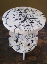 handcrafted table