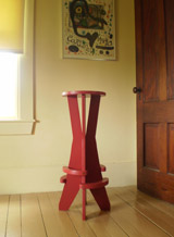 handcrafted table
