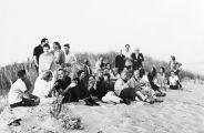 Artists and writers from the the Hamptons colony in 1962 - many made their home in The Springs. by Hans Namuth