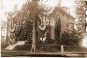 The George Eaton House decked out for the Calais Centennial 