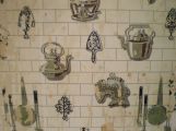 Vintage kitchen wallpaper