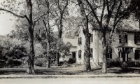 The Holmestead c.1890 photo from the St. Croix Historical Society archives.  This photo and others were used to discern various details.