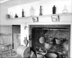 A similar early fireplace - courtesy old house web